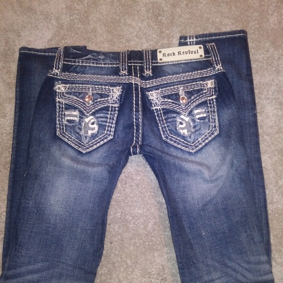 NWOT Rock Revival Felicia Cuff Straight size 26 - Picture 2 of 3